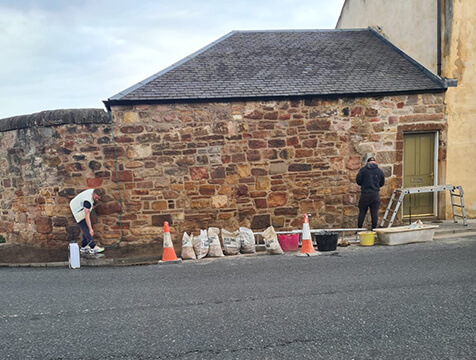 Stonemasons in Edinburgh
